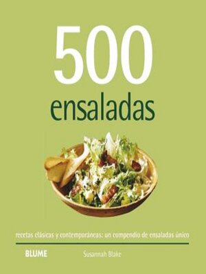 cover image of 500 ensaladas